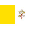 Drapeau Vatican - 15 x 10 cm - Sticker/autocollant