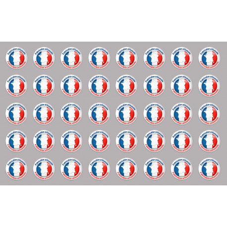 Fabrication artisanale - 40fois 2cm - Autocollant(sticker)