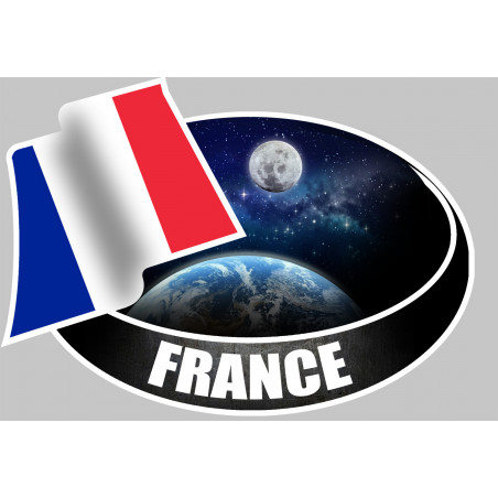 FRANCE - 10x14cm - Autocollant(sticker)