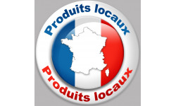 Produits locaux - 20x20cm - Autocollant(sticker)