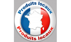 Produits locaux - 15x15cm - Autocollant(sticker)