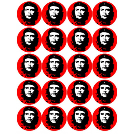 Ernesto "Che" Guevara (20 fois 5cm) - Autocollant(sticker)