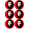 Ernesto "Che" Guevara (6 fois 9cm) - Autocollant(sticker)