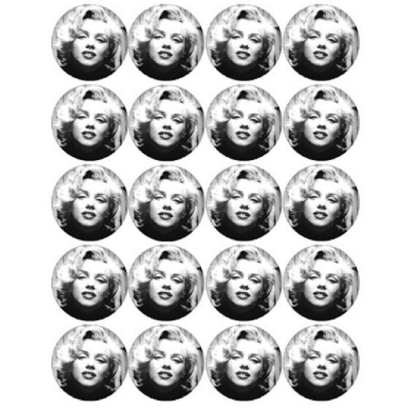 Marilyn Monroe (20 fois 9 cm) - Sticker/autocollant