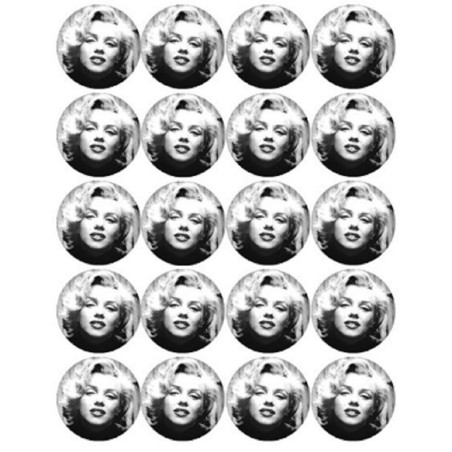 Marilyn Monroe (20 fois 9 cm) - Sticker/autocollant
