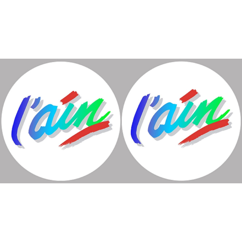l'Ain 01 (2 fois 10cm) - Autocollant(sticker)