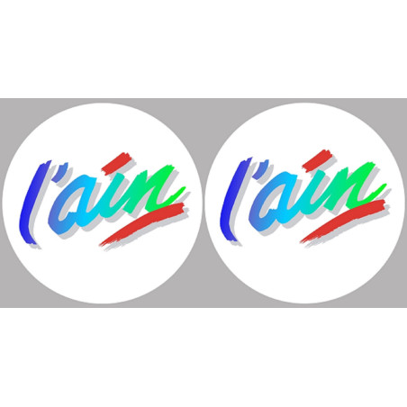 l'Ain 01 (2 fois 10cm) - Autocollant(sticker)