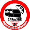 Alarme pour Caravane (15x15cm)  - Autocollant(sticker)