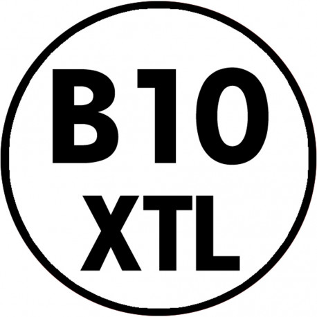 B10 - XTL - 10x10cm - Autocollant(sticker)