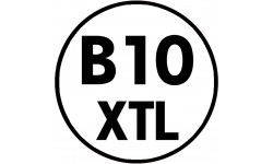 B10 - XTL - 15x15cm - Autocollant(sticker)