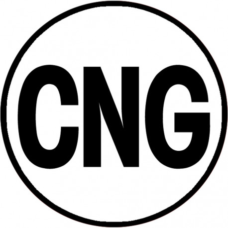 CNG - 5x5cm - Autocollant(sticker)
