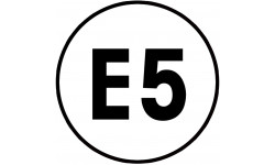 E5 - 5x5cm - Autocollant(sticker)