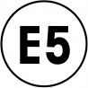 E5 - 20x20cm - Autocollant(sticker)