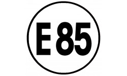 E85 - 5x5cm - Autocollant(sticker)