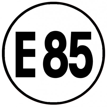 E85 - 10x10cm - Autocollant(sticker)