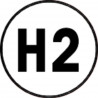 H2 - 10x10cm - Autocollant(sticker)
