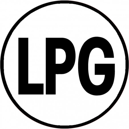 LPG - 10x10cm - Autocollant(sticker)