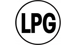 LPG - 20x20cm - Autocollant(sticker)