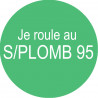 SANS PLOMB 95 - 10cm - Autocollant(sticker)