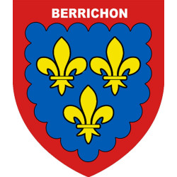 Blason Berrichon - 10x8.5cm - Sticker/autocollant