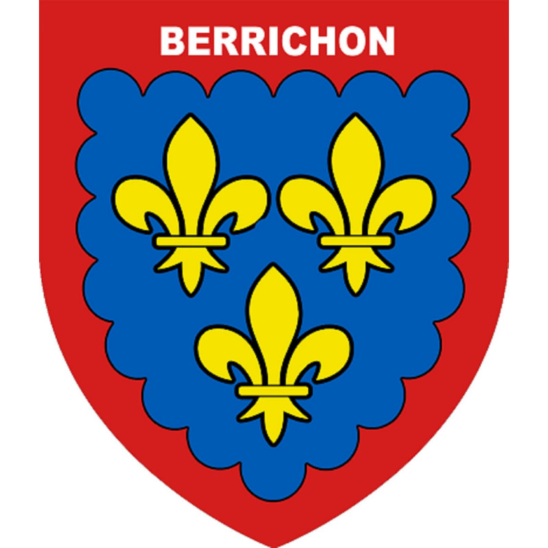 Blason Berrichon - 10x8.5cm - Sticker/autocollant