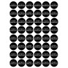 Série PRO GAZOLE - 48 stickers de 2.8cm - Autocollant(sticker)