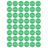 Série PRO SANS PLOMB 95 - 48 stickers de 2.8cm - Sticker/autocollant