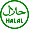 produit Halal - 15x15cm - Autocollant(sticker)