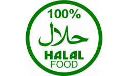Halal food - 5x5cm - Autocollant(sticker)