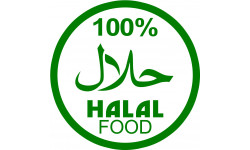 Halal food - 10x10cm - Autocollant(sticker)