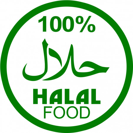 Halal food - 15x15cm - Autocollant(sticker)