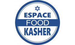 Kasher food - 5x5cm - Autocollant(sticker)