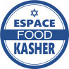 Kasher food - 5x5cm - Autocollant(sticker)