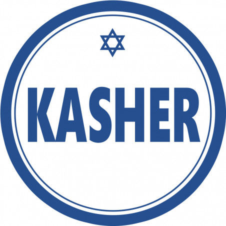 Kasher - 10x10cm - Autocollant(sticker)