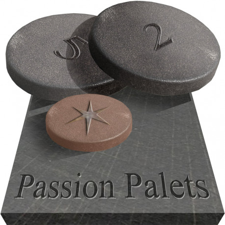 passion palets - 20x20cm - Autocollant(sticker)