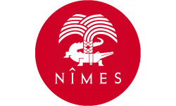 Nîmes - 10cm - Autocollant(sticker)