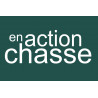 en action de chasse vert - 10x6.5cm - Autocollant(sticker)