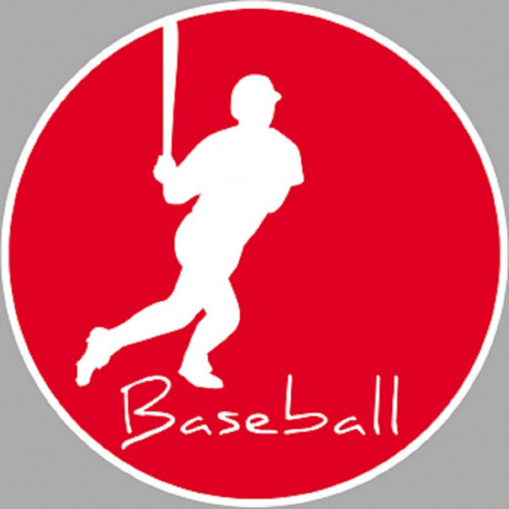 Baseball 2 - 5cm - Autocollant(sticker)