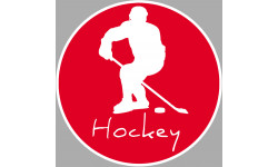 hockey - 10cm - Autocollant(sticker)