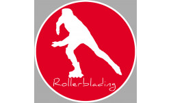 rollerblading - 5cm - Autocollant(sticker)