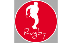 rugby - 5cm - Autocollant(sticker)