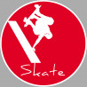 skatepark - 10cm - Autocollant(sticker)