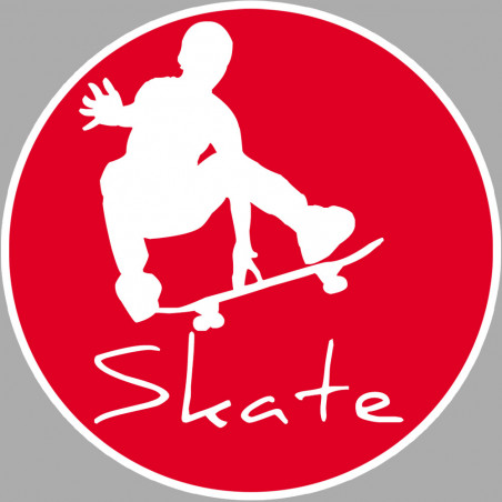 skate style - 10cm - Autocollant(sticker)