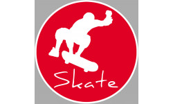 tricks skate - 5cm - Autocollant(sticker)
