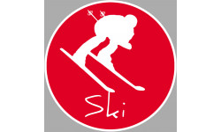 ski - 5cm - Autocollant(sticker)