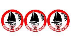 Alarme pour voilier - 3x5cm - Autocollant(sticker)