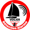 Alarme pour voilier - 10cm - Autocollant(sticker)