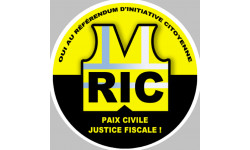 RIC Gilets jaunes (20cm) - Autocollant(sticker)