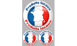 Produits locaux (1 fois 20cm + 2 fois 10cm) - Autocollant(sticker)