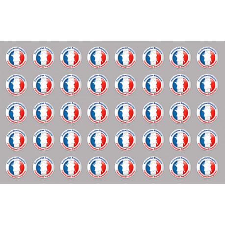 Fabrication Française (40 fois 2cm) - Autocollant(sticker)